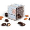 Custom-sleeve Chocolate-Covered Almonds Cube with Alarm branded design