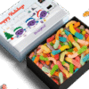 Custom-lid Gummy Candy Box with Biolegend branded design
