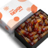 Custom-Lid Gummy Candy Box - 12oz, 4x6