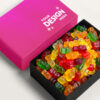 Custom-Lid Gummy Bear Box - 12oz, 4x6