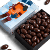 Custom-lid Chocolate-Covered Almonds Box with Alarm branded design