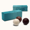 3-Piece Chocolate Golf Ball Gift Box