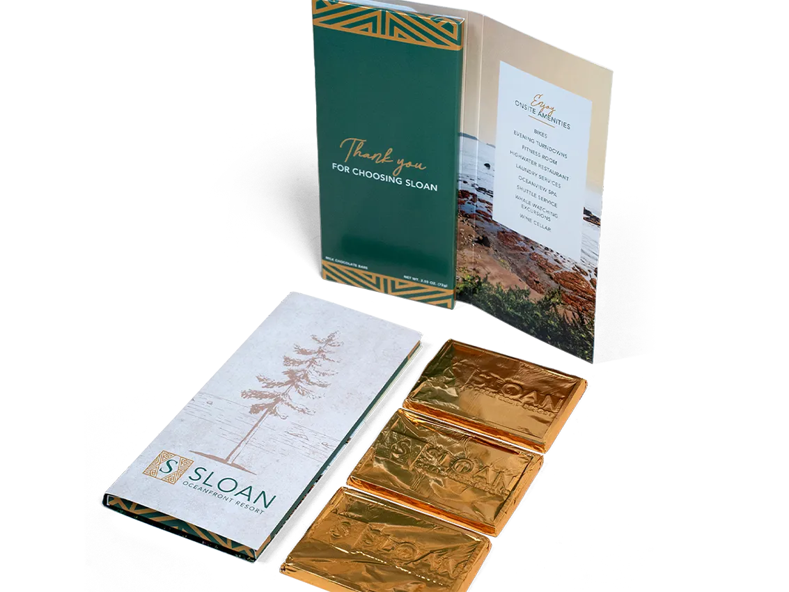 3-Bar Deluxe Engraved Chocolate Storyteller