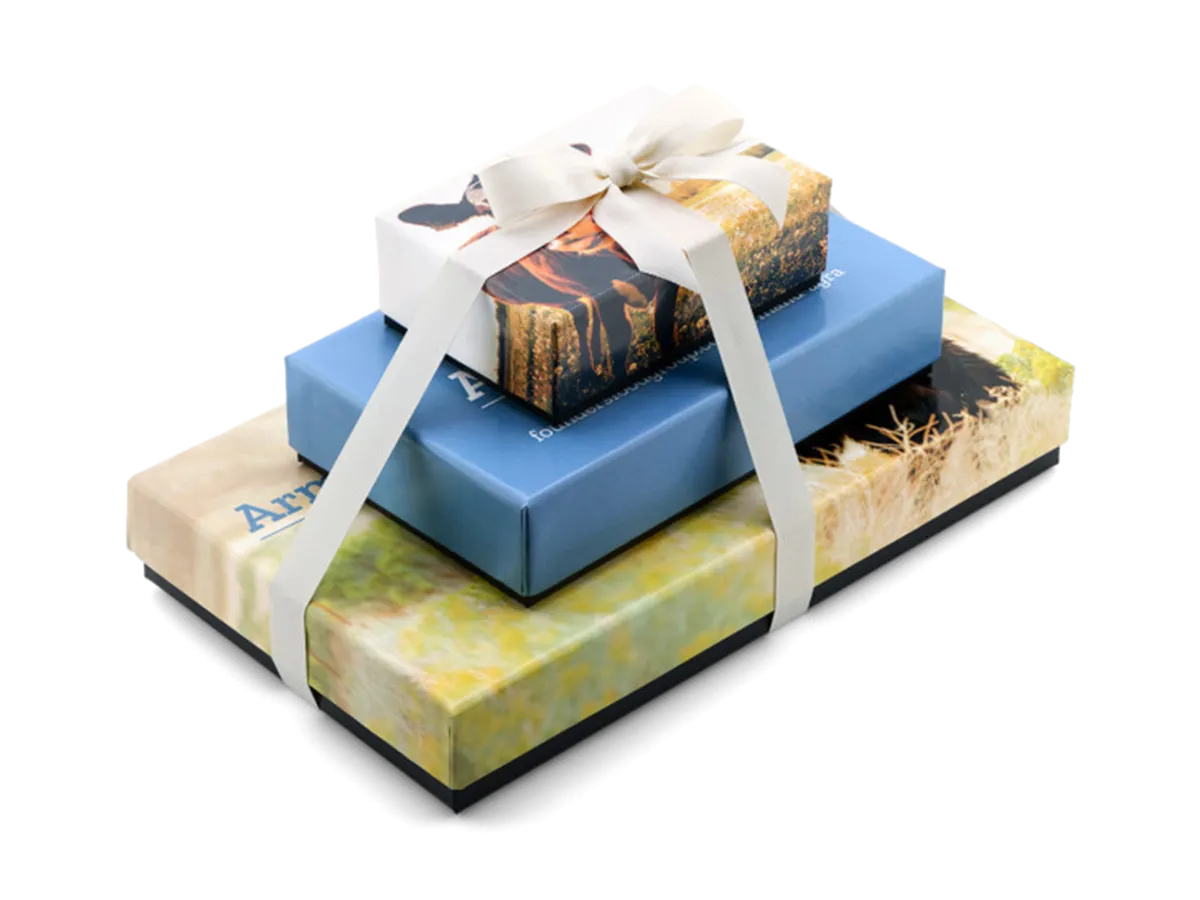 Indulgent 3-Tiered Gift Tower - Luxury Packaging