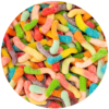 Custom-Sleeve Gummy Candy Cube - 8oz, Full Color Wrap