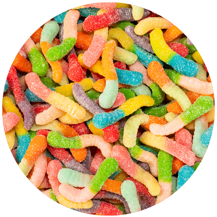 Custom-Sleeve Gummy Candy Cube - 8oz, Full Color Wrap - Image 3